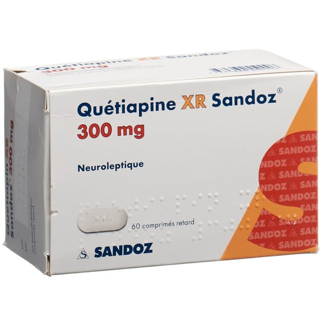 Quetiapin XR Sandoz 300mg, Retardtabletten