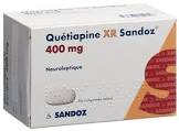 Quetiapin XR Sandoz 400mg, Retardtabletten
