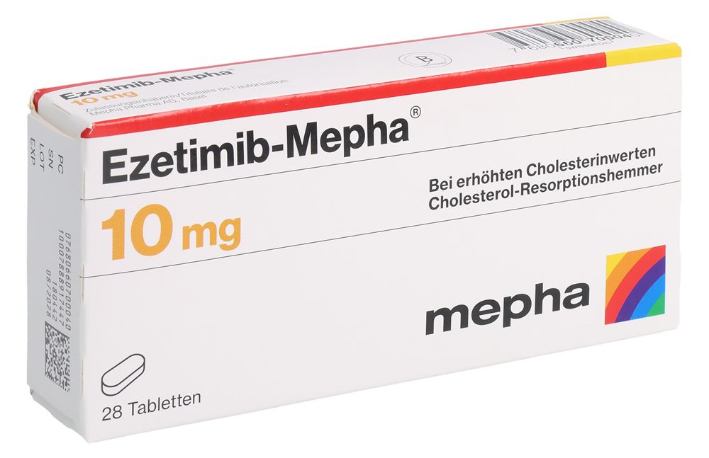 EZETIMIB MEPHA cpr 10 mg 28 pce