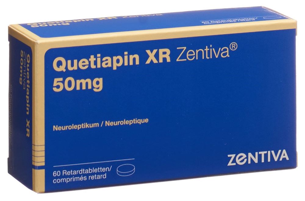 QUETIAPIN XR Zentiva cpr ret 50 mg 60 pce