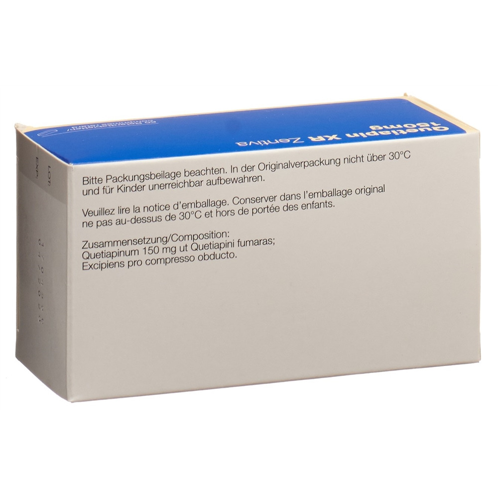 QUETIAPIN XR Zentiva cpr ret 150 mg 60 pce