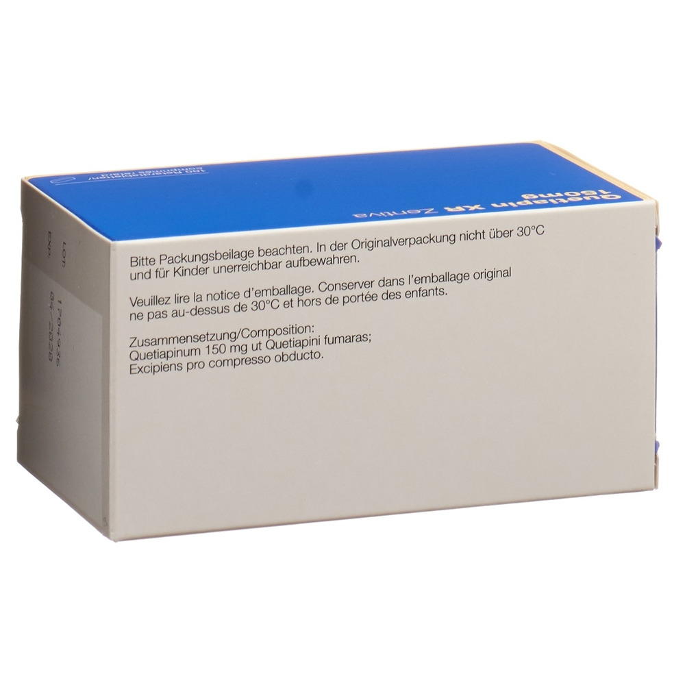 QUETIAPIN XR Zentiva cpr ret 150 mg 100 pce