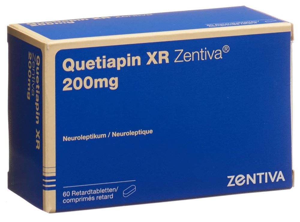 QUETIAPIN XR Zentiva cpr ret 200 mg 60 pce