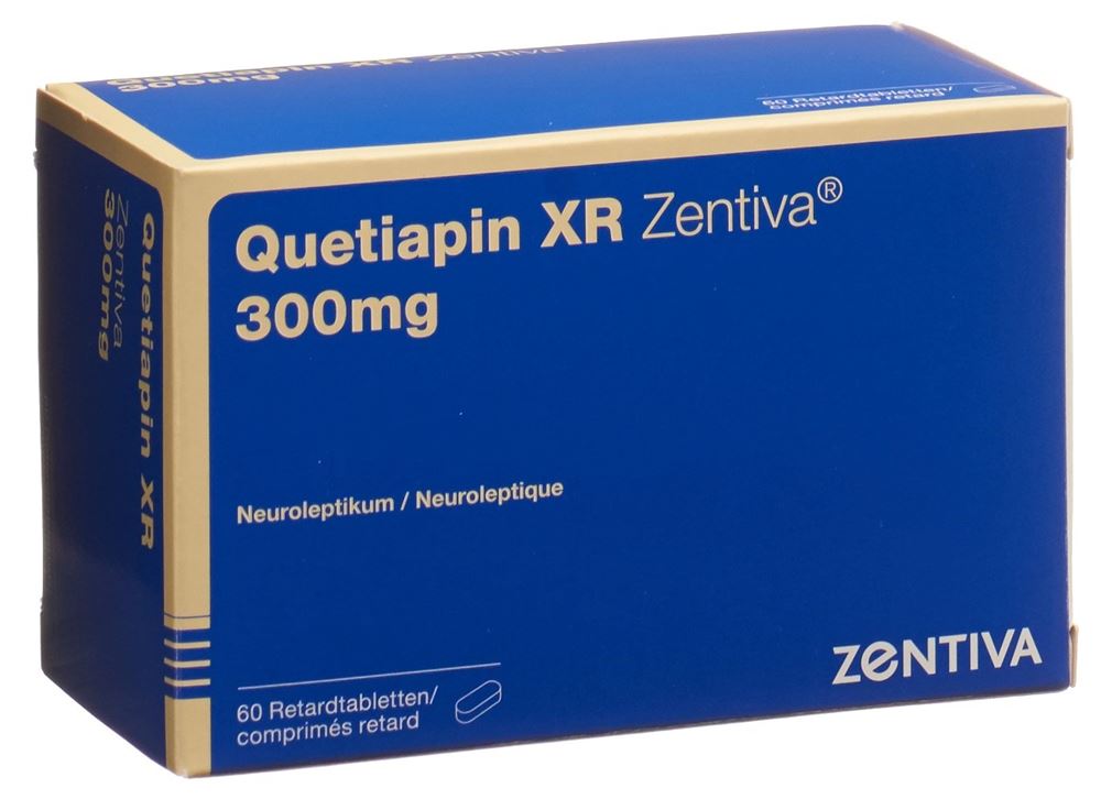 QUETIAPIN XR Zentiva cpr ret 300 mg 60 pce