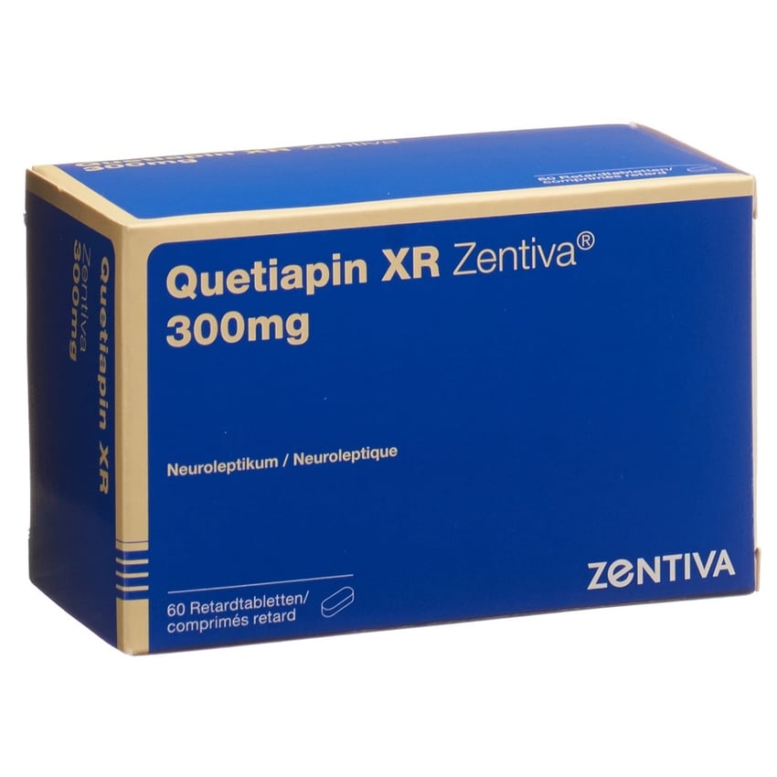 Quetiapin XR Zentiva 300mg, Retardtabletten