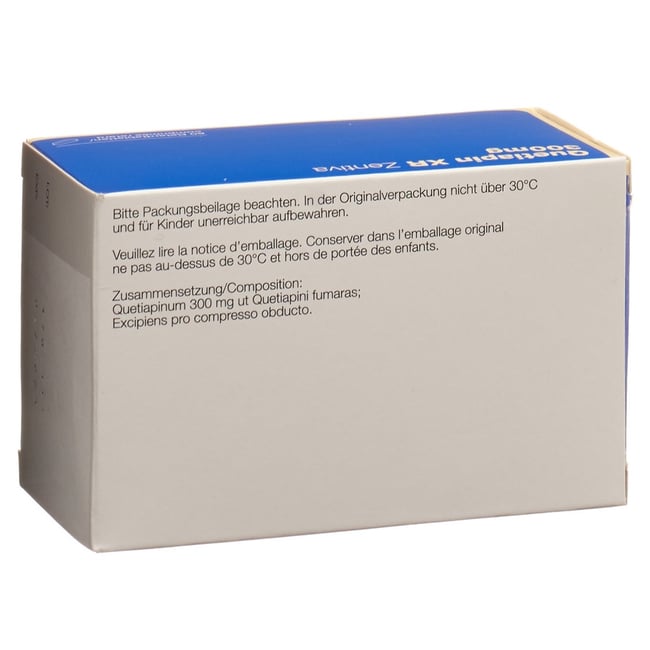 Quetiapin XR Zentiva 300mg, Retardtabletten