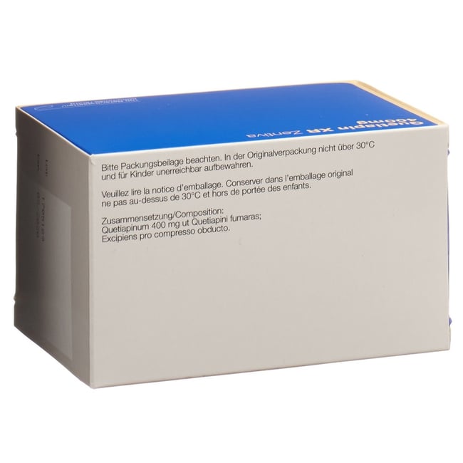 Quetiapin XR Zentiva 400mg, Retardtabletten