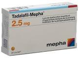 Tadalafil-Mepha 2.5 mg, Filmtabletten