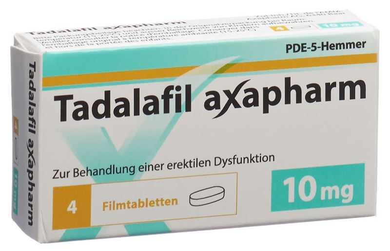 Tadalafil-Mepha 10 mg, Filmtabletten