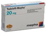 Tadalafil-Mepha 20 mg, Filmtabletten