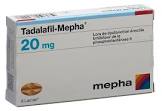 Tadalafil-Mepha 20 mg, Filmtabletten