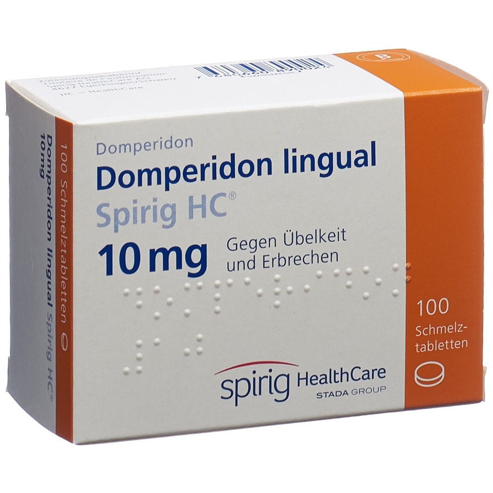 DOMPERIDON LINGUAL Spirig HC cpr orodis 10mg 100 p