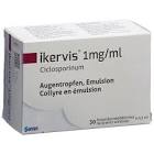Ikervis, 1 mg/ml collyre en émulsion (unidoses)