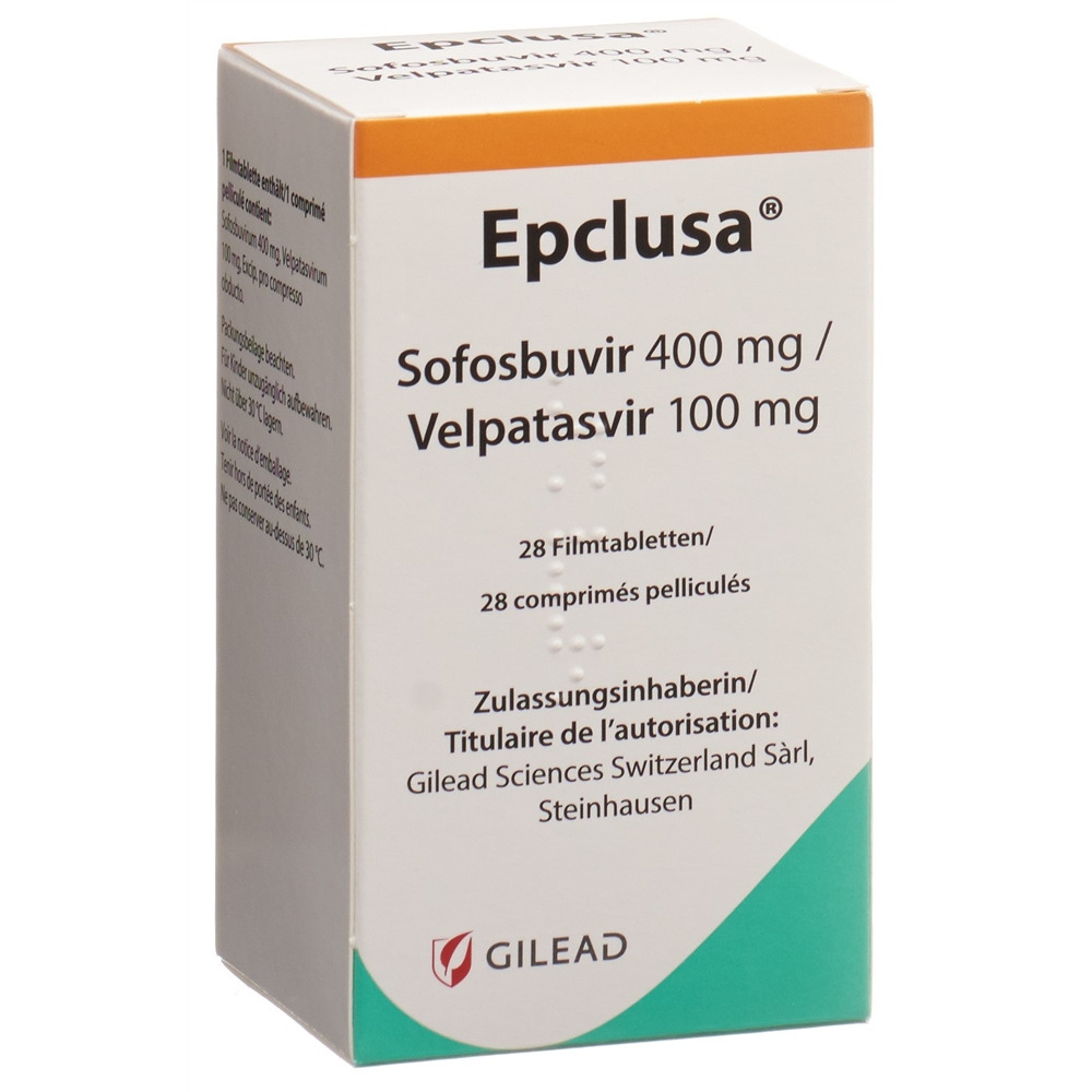 Epclusa, Filmtabletten