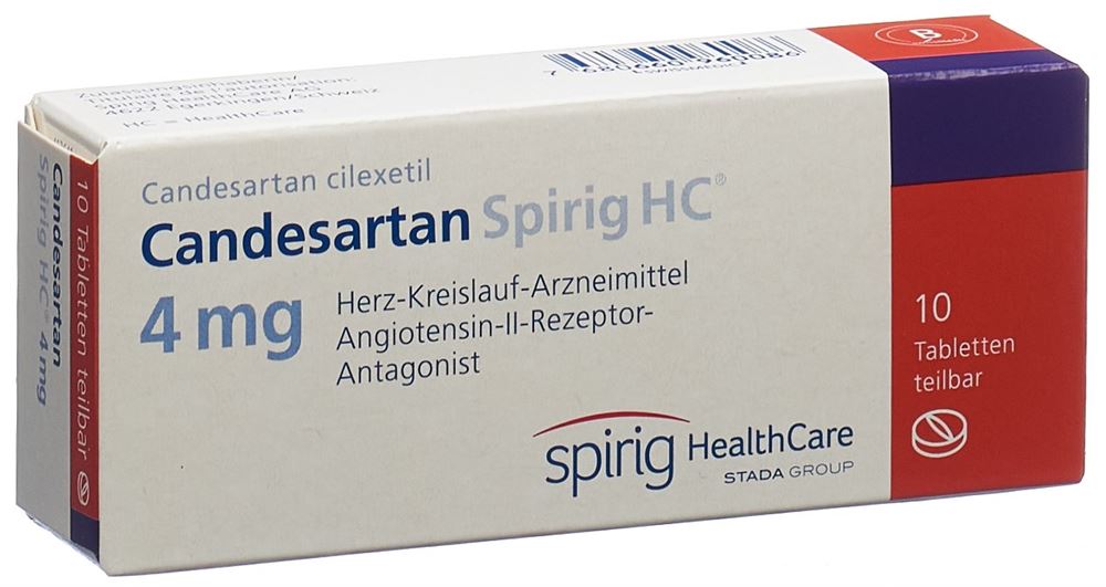 CANDESARTAN Spirig HC cpr 4 mg 10 pce
