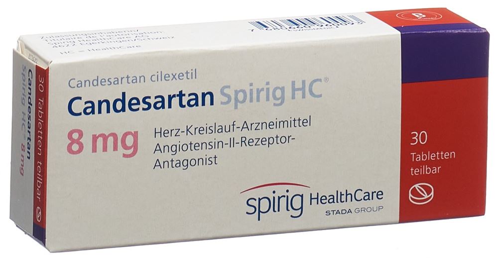 CANDESARTAN Spirig HC cpr 8 mg 30 pce