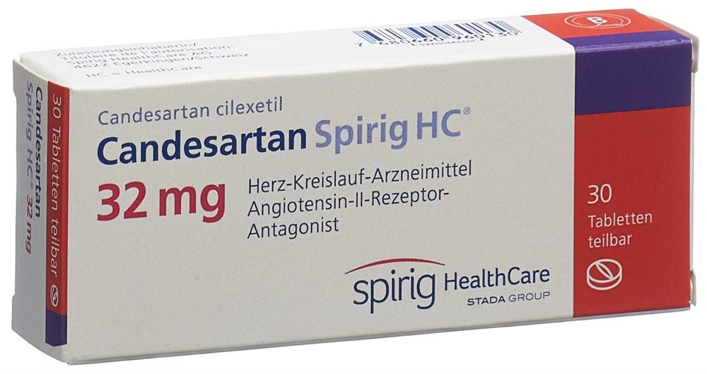 CANDESARTAN Spirig HC cpr 32 mg 30 pce
