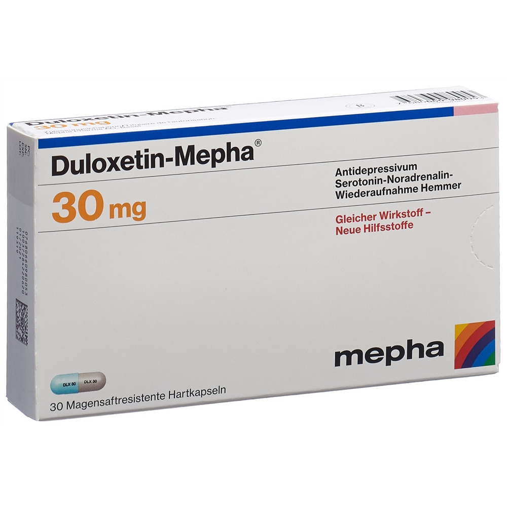 DULOXETIN Mepha caps 30 mg 30 pce