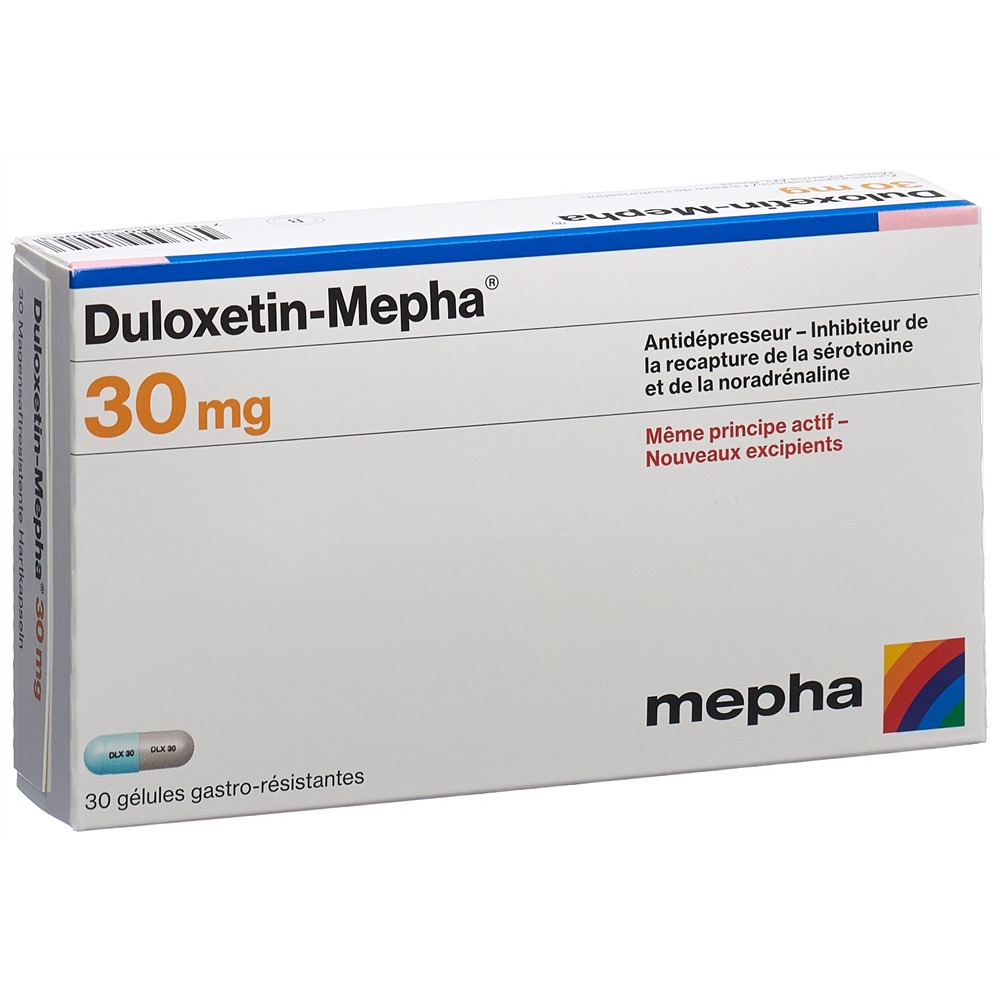 DULOXETIN Mepha caps 30 mg 30 pce