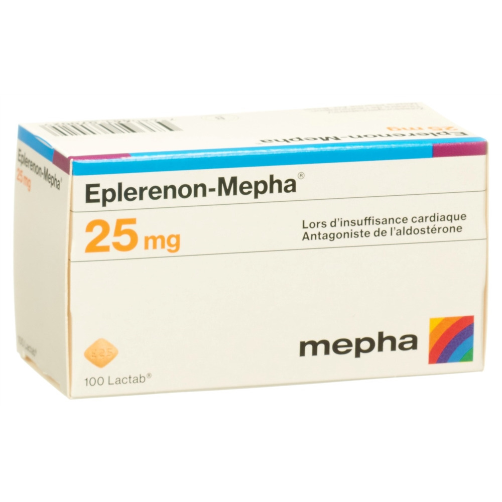 EPLERENON Mepha cpr pell 25 mg 100 pce