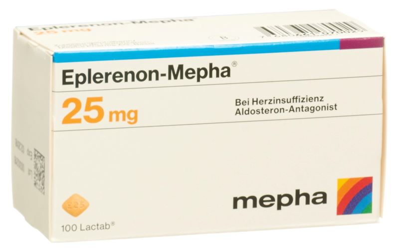 EPLERENON Mepha cpr pell 25 mg 100 pce