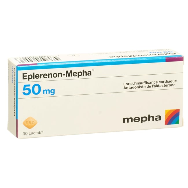 EPLERENON Mepha cpr pell 50 mg 30 pce
