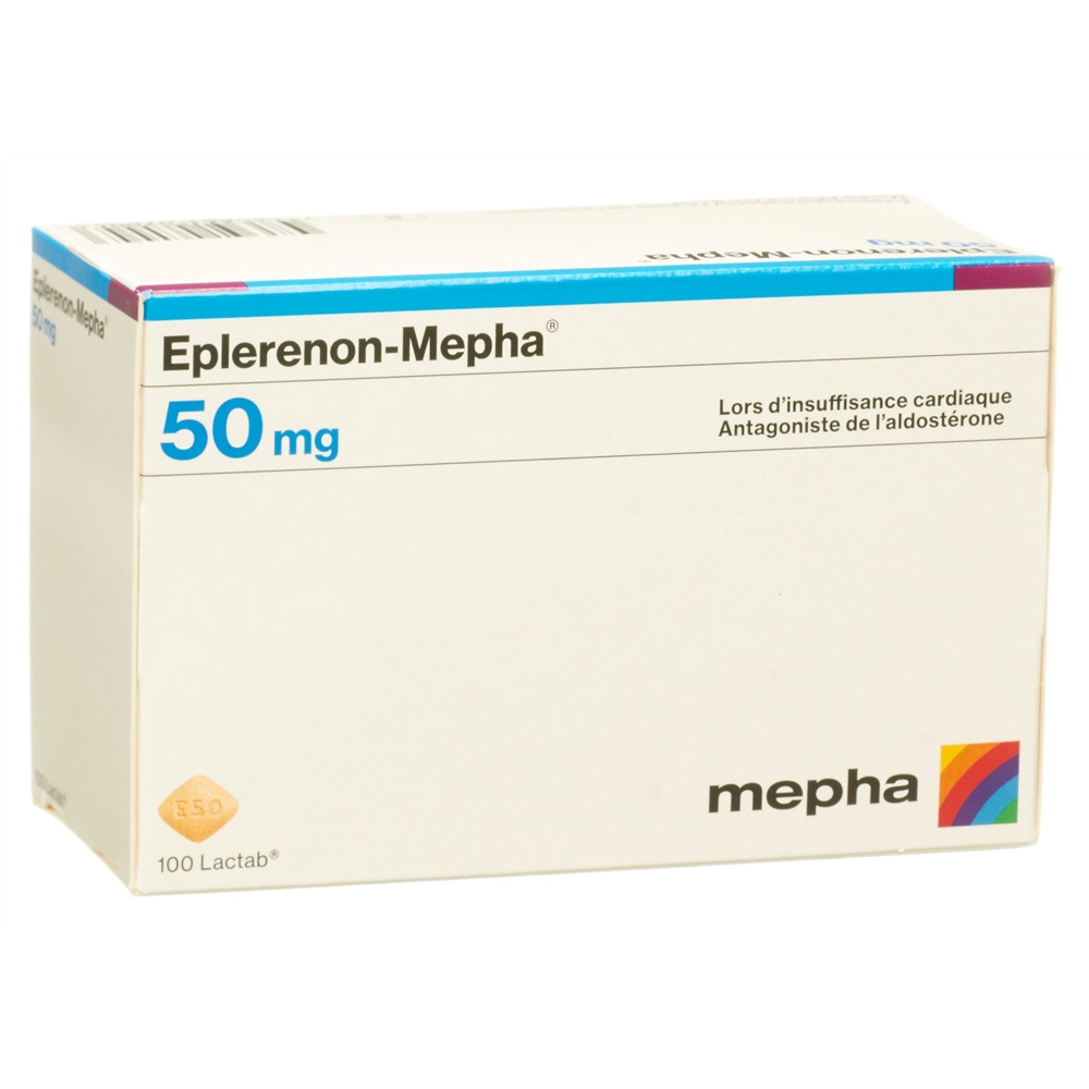 EPLERENON Mepha cpr pell 50 mg 100 pce