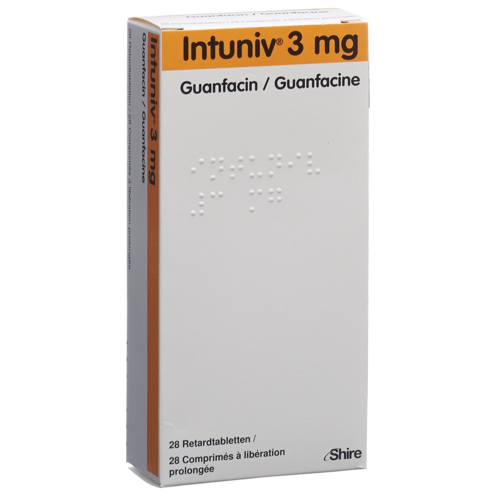 Intuniv 3 mg, Retardtabletten