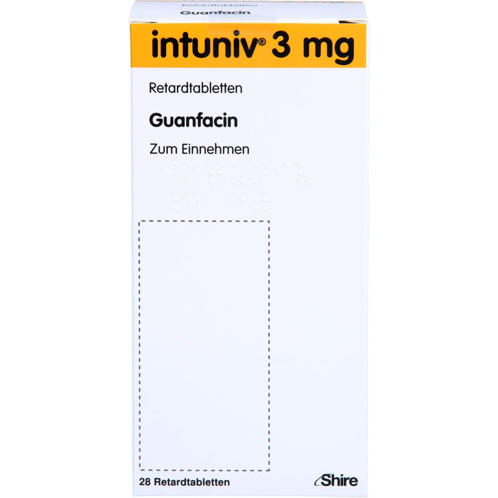 Intuniv 3 mg, Retardtabletten