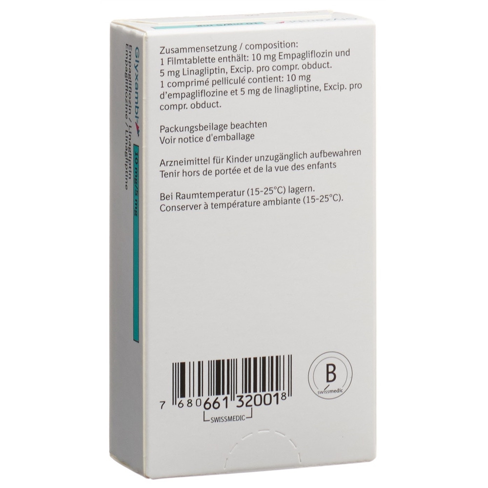 GLYXAMBI cpr pell 10mg/5mg 30 pce