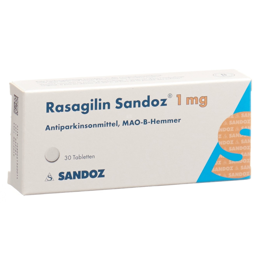 RASAGILINE Sandoz cpr 1 mg 30 pce