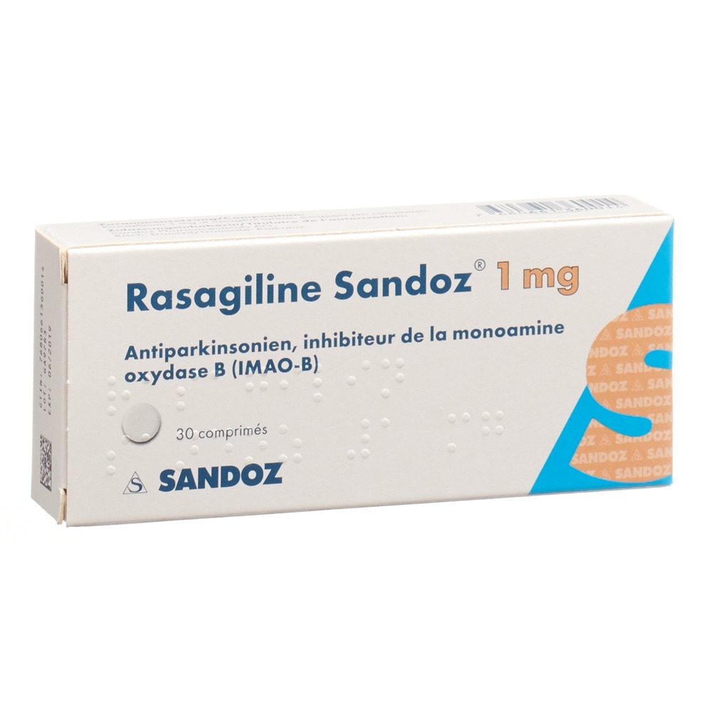RASAGILINE Sandoz cpr 1 mg 30 pce