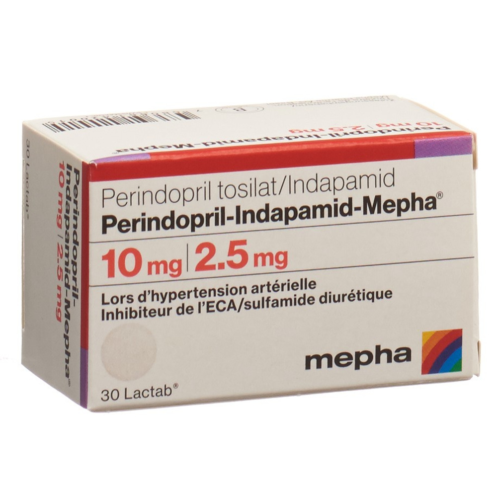PERINDOPRIL Indapamid-Mepha 10/2.5 bte 30 pce