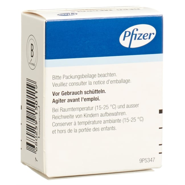 Foclivia, Injektionssuspension in einer Durchstechflasche