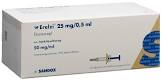 Erelzi 25 mg/0.5 ml, Injektionslösung in einer Fertigspritze