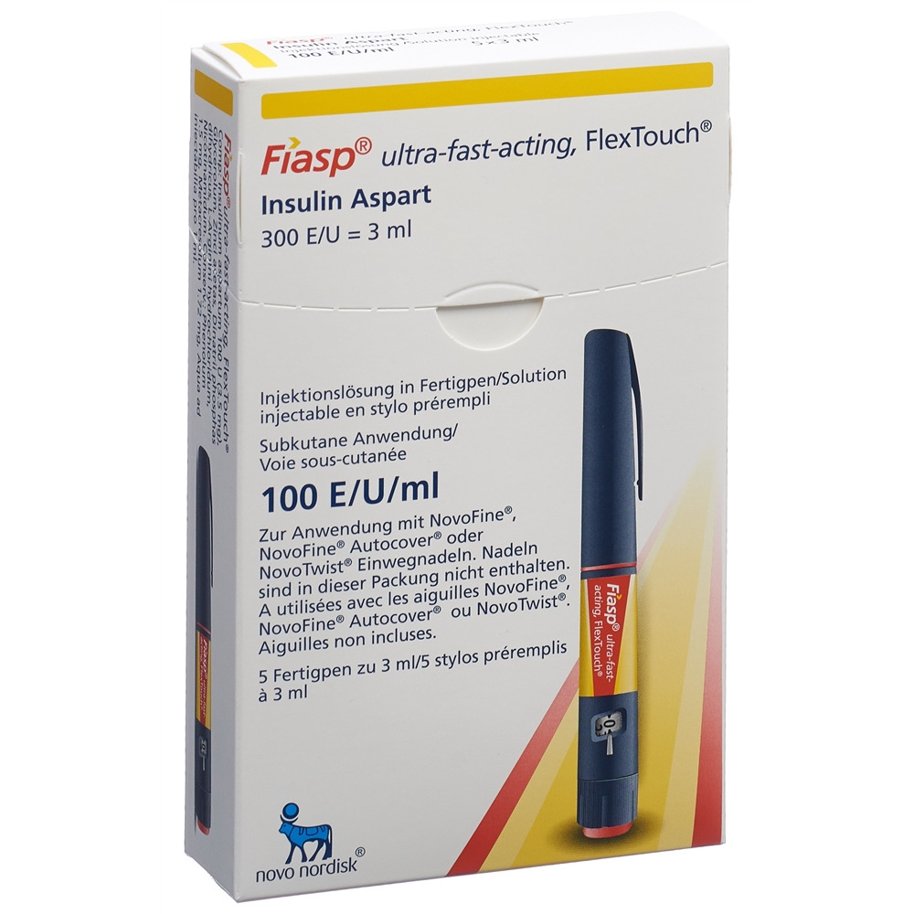 Fiasp ultra-fast-acting FlexTouch, Injektionslösung