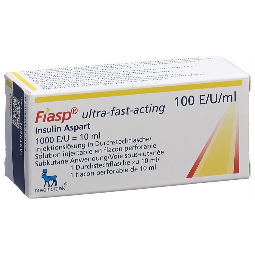 Fiasp ultra-fast-acting, Injektionslösung
