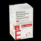 Efavirenz-Emtricitabin-Tenofovir-Mepha 600 mg, 200 mg, 245 mg, Filmtabletten