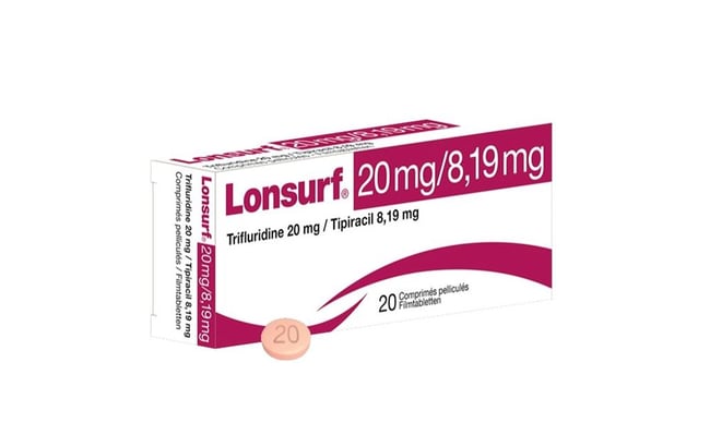 Lonsurf 15 mg/6.14 mg, comprimés pelliculés