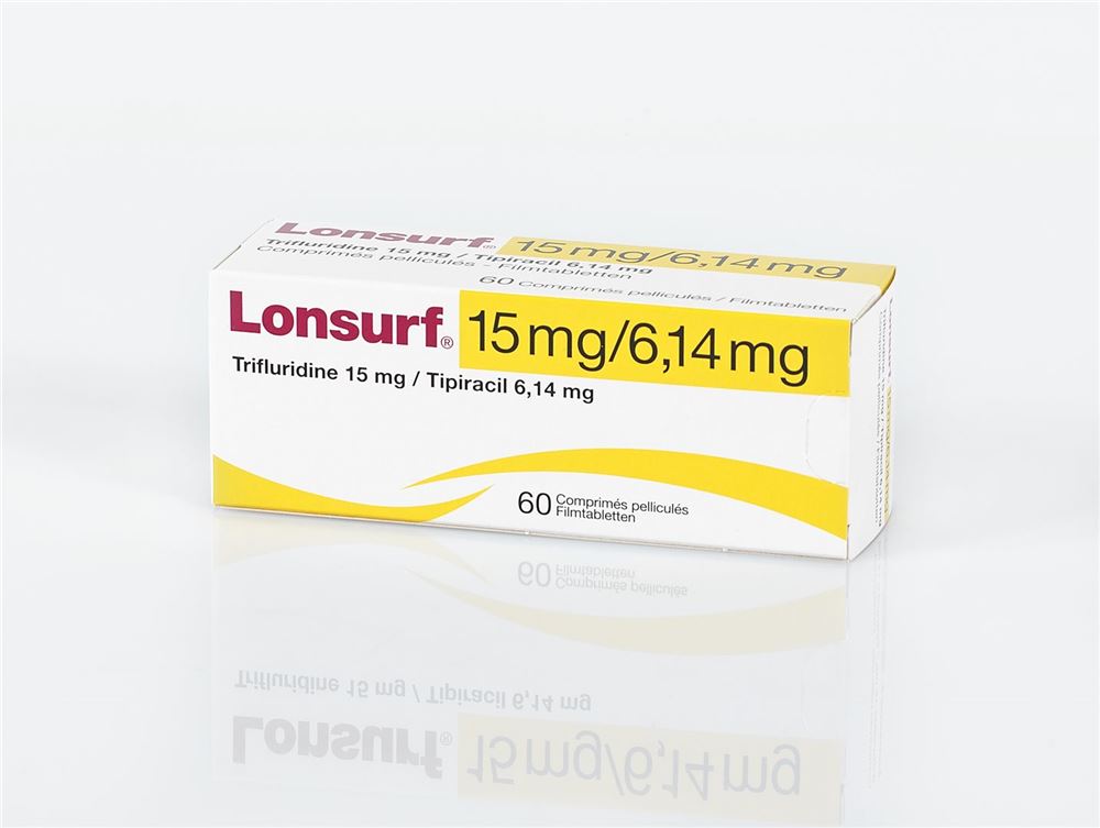 LONSURF cpr pell 15mg/6.14mg 60 pce
