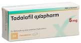 Tadalafil axapharm 5mg, Filmtabletten
