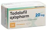 Tadalafil axapharm 20mg, Filmtabletten