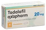 Tadalafil axapharm 20mg, Filmtabletten