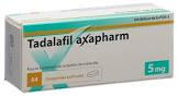 Tadalafil axapharm 5mg, Filmtabletten