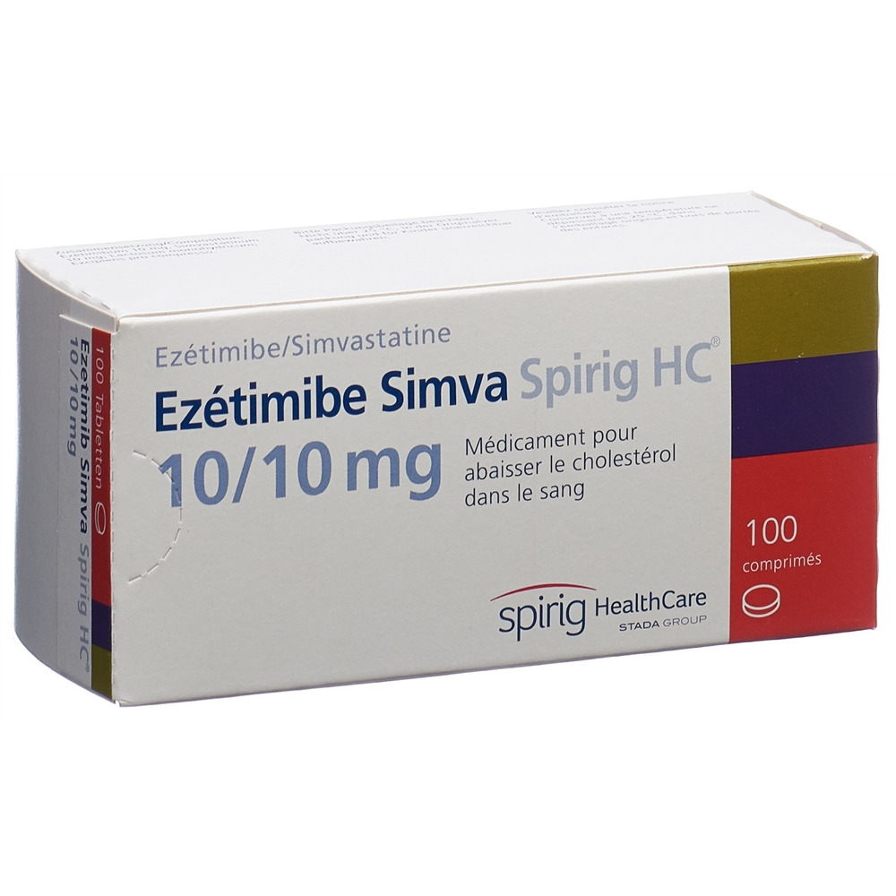 EZETIMIBE SIMVA Spirig HC cpr 10/20 mg 100 pce