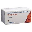 Ezetimib Simvastatin Sandoz 10/10 mg, Tabletten
