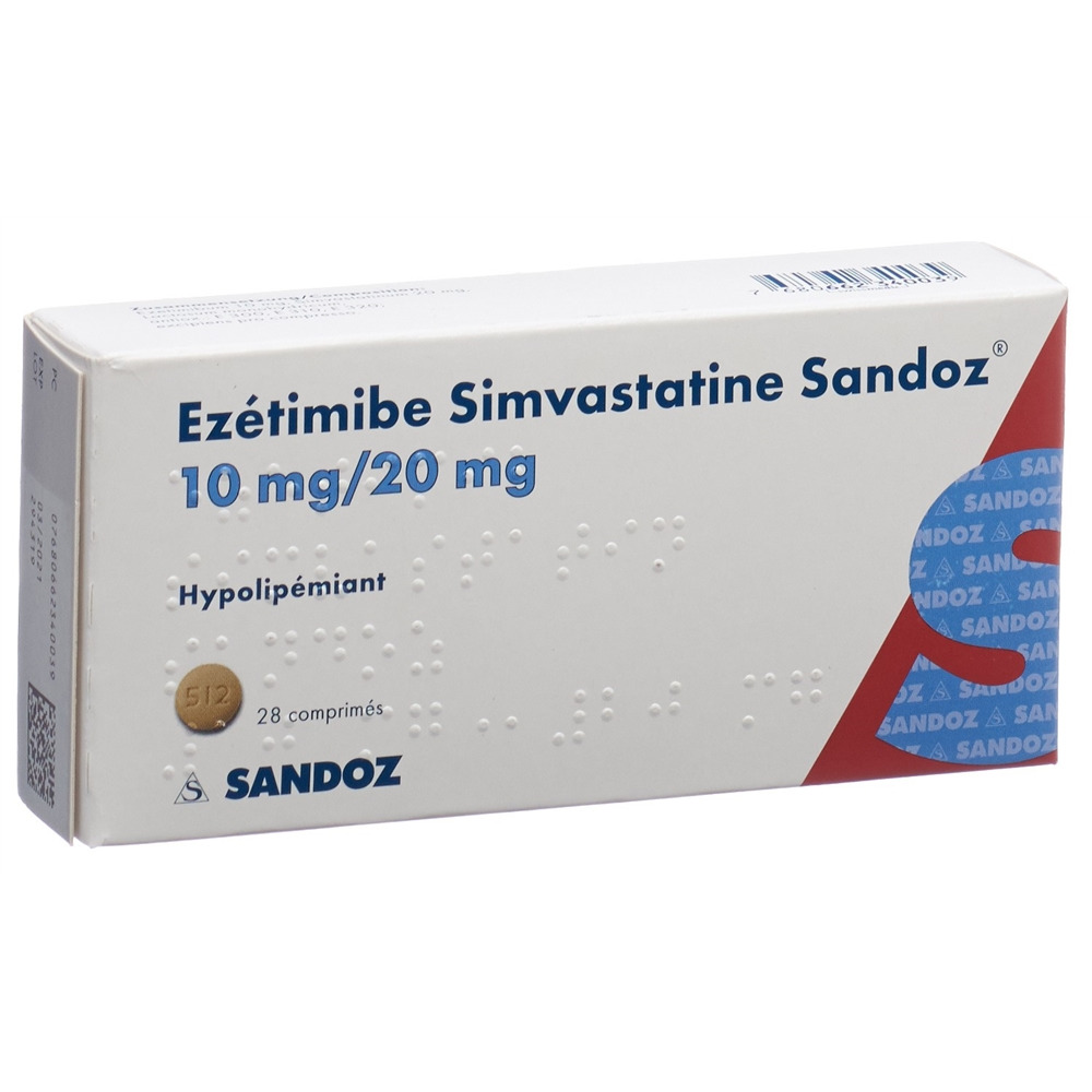 EZETIMIB SIMVASTATIN Sandoz cpr 10/20 mg 28 pce