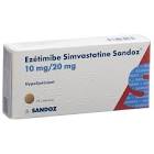 Ezetimib Simvastatin Sandoz 10/20 mg, Tabletten