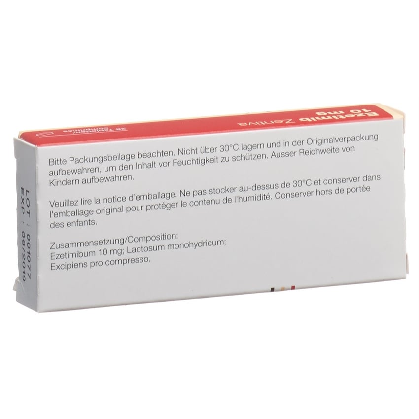 Ezetimib Simvastatin Sandoz 10/40 mg, Tabletten