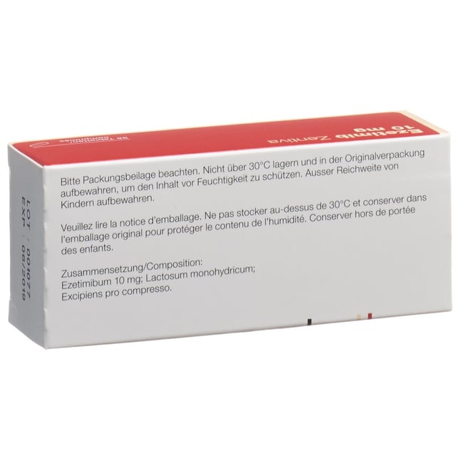 Ezetimib Simvastatin Sandoz 10/40 mg, Tabletten